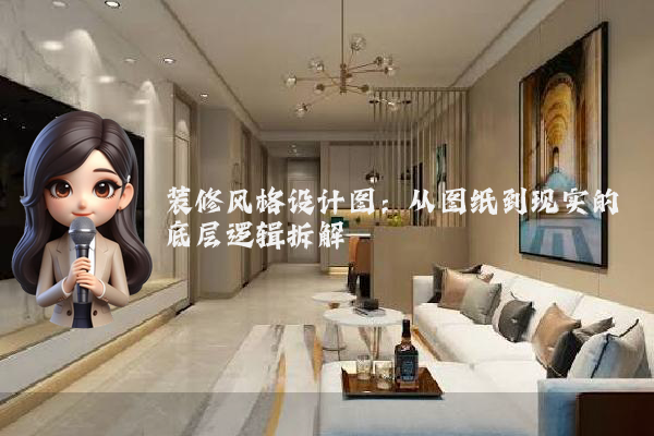 装修风格设计图:从图纸到现实的底层逻辑拆解