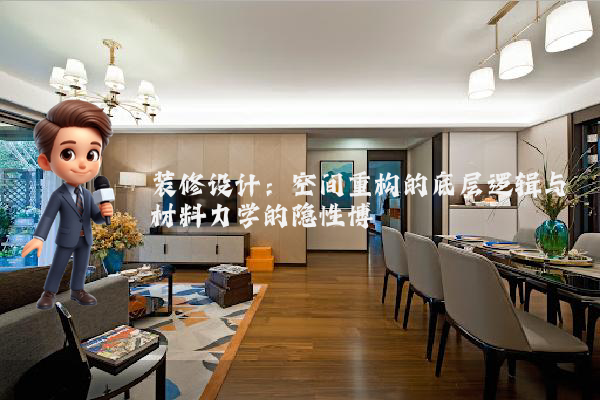 装修设计:空间重构的底层逻辑与材料力学的隐性博弈