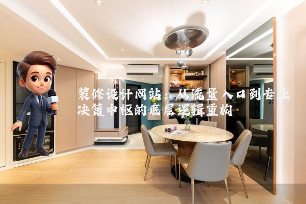 装修设计网站：从流量入口到专业决策中枢的底层逻辑重构