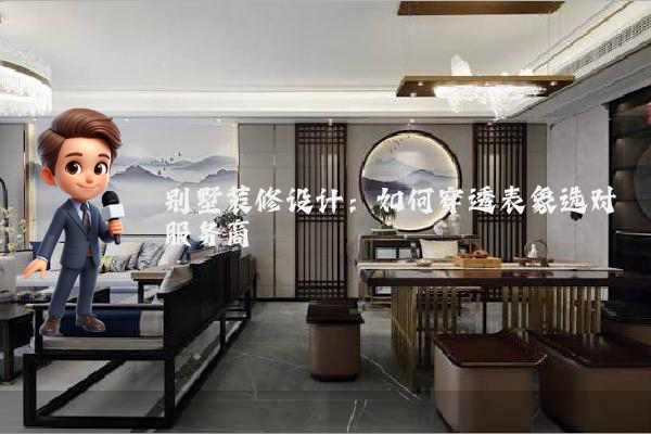 别墅装修设计：如何穿透表象选对服务商