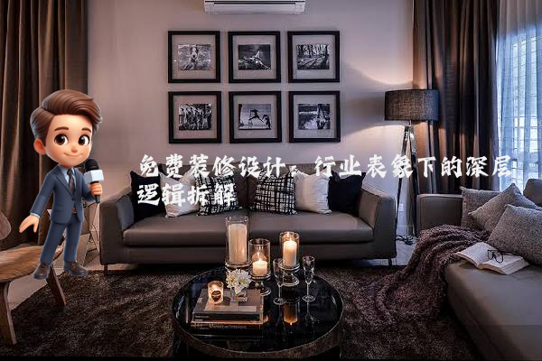 免费装修设计：行业表象下的深层逻辑拆解