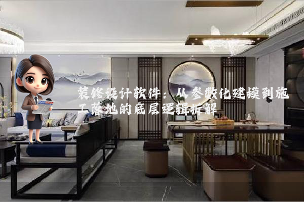 装修设计软件：从参数化建模到施工落地的底层逻辑拆解