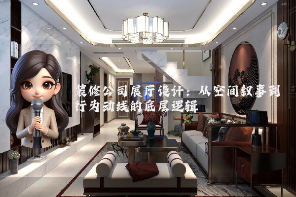 装修公司展厅设计:从空间叙事到行为动线的底层逻辑
