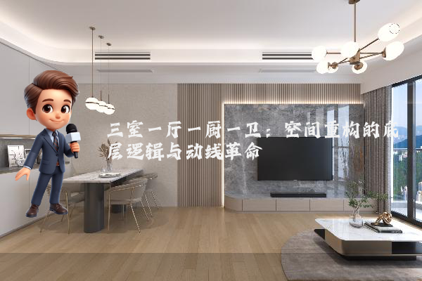 三室一厅一厨一卫:空间重构的底层逻辑与动线革命